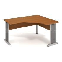 Kancelářský rohový stůl CROSS CEV 60 L, 160x75,5x120(60x60)cm 
