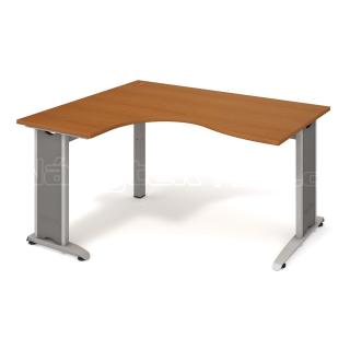 Kancelářský stůl FLEX, FE 2005 P, 160x75,5x120(60x80)cm  