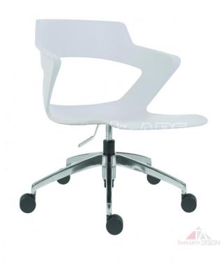 Kancelářské židle 2160 PC AOKI ALU, plastová