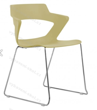 Jednací a konferenční židle 2160/S PC AOKI, plastová
