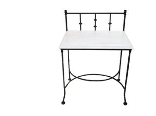 Noční stolek AMALFI se dřevem, 33 x 70 x 50 cm