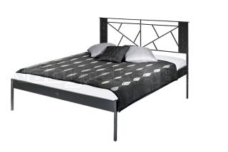 Kovová postel VALENCIA kanape 200 x 160 cm