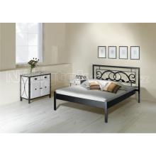 Kovová postel GRANADA kanape 200 x 180 cm