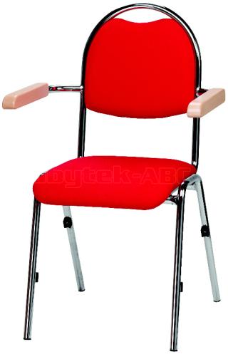 Jednací a konferenční  židle BRENDA + HA - čalouněná