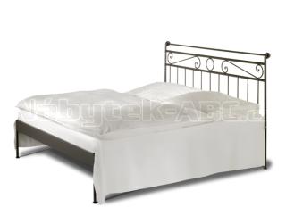 Kovaná postel ROMANTIC, kanape 200 x 160 cm