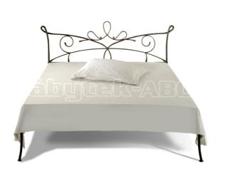 Kovaná postel SIRACUSA, kanape 200 x 140 cm