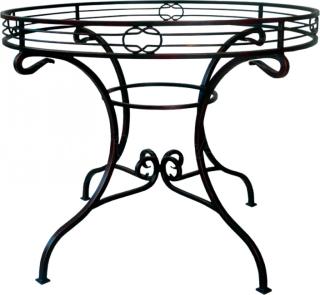 Kovaný stůl OHIO Ø 90 cm