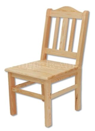 Jídelní a kuchyňská židle z borovicového dřeva 