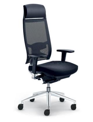 Kancelářská židle STORM, 550-N6-SYS, nylonový kříž