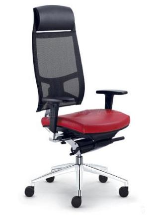 Kancelářská židle STORM, 550-N2-SYS, černý nylonový kříž