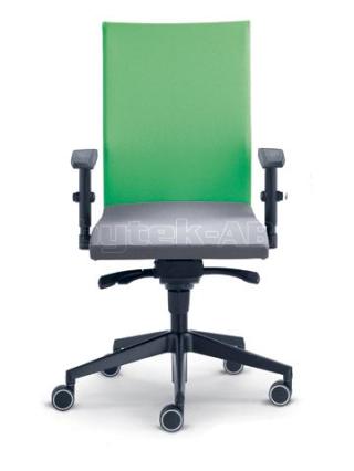 Kancelářská židle WEB OMEGA, 410-SYS, černý nylonový kříž 