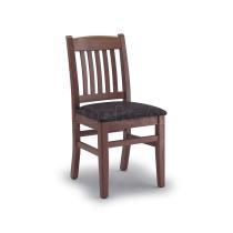 Jídelní a kuchyňská židle Art. 41, čalouněný sedák, buk