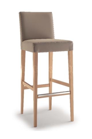 Barová židle DEBORA 410C, celočalouněná, snímatelný potah, buk 