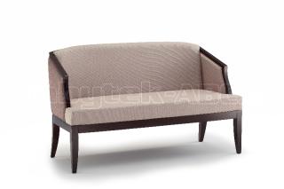 Sofa - dvoukřeslo NAIMA 320, čalouněné, područky, buk 