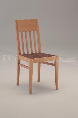 Jídelní a kuchyňská židle OLYMPIA 114, sedák výplet, dub