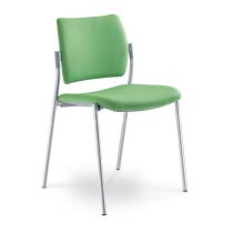 Jednací a konferenční židle DREAM 110-N4, konstrukce chromovaná