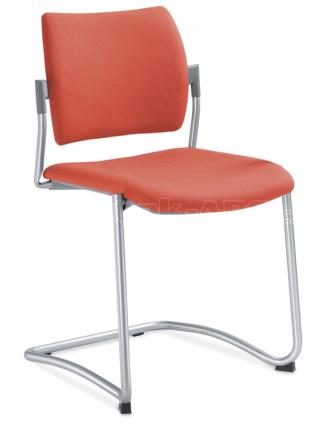 Jednací a konferenční židle DREAM 131-N4, konstrukce chromovaná