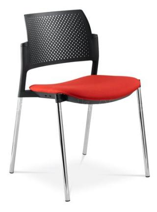 Jednací a konferenční židle DREAM+ 100-BL-N1, konstrukce černá