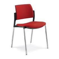 Jednací a konferenční židle DREAM+ 103-BL-N2, konstrukce efekt hliník