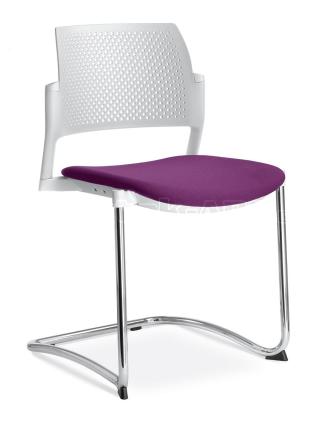 Jednací a konferenční židle DREAM+ 101-WH-N1, konstrukce černá