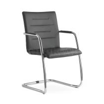 Kancelářská jednací a konferenční židle OSLO 225-KZ-N1, konstrukce černá