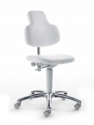 Multifunkční židle MedMax MEDI se světle šedou kostrou