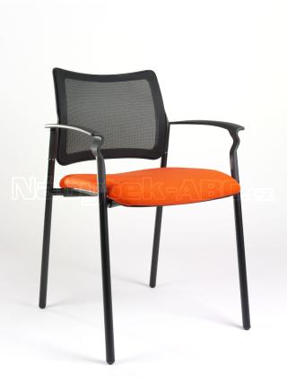 Jednací židle s područkami 2170 ROCKY NET N