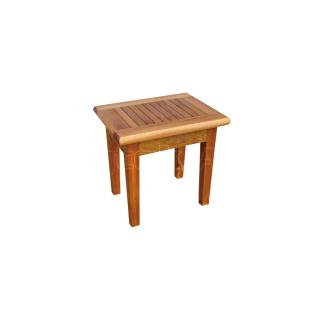 Teaková zahradní stolička PAOLO II., 45x35x45cm 